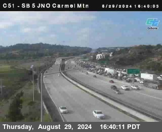 SB 5 at Carmel Mountain Rd.