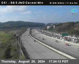 SB 5 at Carmel Mountain Rd.