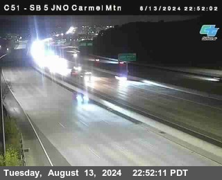 SB 5 at Carmel Mountain Rd.