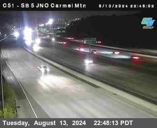 SB 5 at Carmel Mountain Rd.