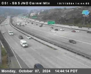 SB 5 at Carmel Mountain Rd.