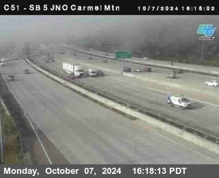 SB 5 at Carmel Mountain Rd.