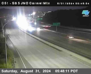 SB 5 at Carmel Mountain Rd.