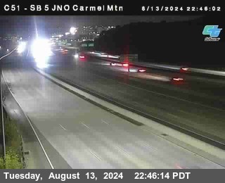 SB 5 at Carmel Mountain Rd.