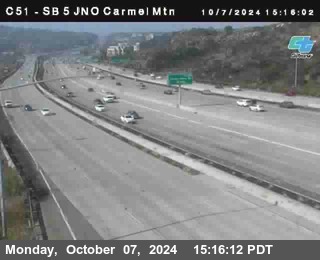 SB 5 at Carmel Mountain Rd.