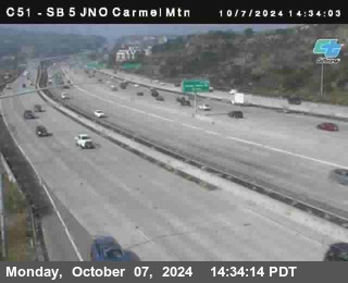 SB 5 at Carmel Mountain Rd.