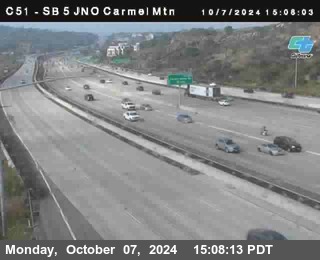 SB 5 at Carmel Mountain Rd.