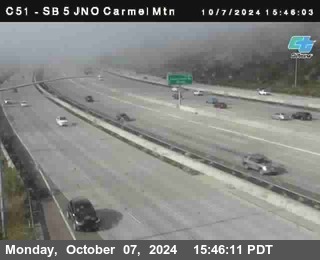 SB 5 at Carmel Mountain Rd.