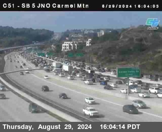 SB 5 at Carmel Mountain Rd.