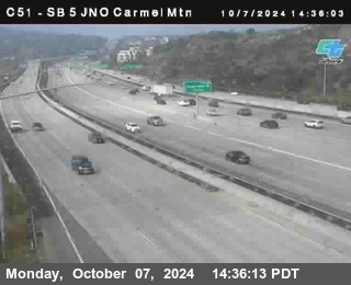 SB 5 at Carmel Mountain Rd.