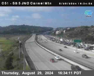 SB 5 at Carmel Mountain Rd.