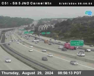 SB 5 at Carmel Mountain Rd.