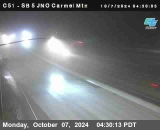 SB 5 at Carmel Mountain Rd.