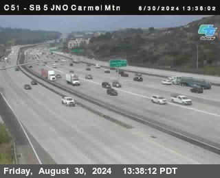 SB 5 at Carmel Mountain Rd.