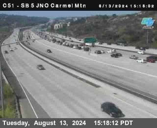 SB 5 at Carmel Mountain Rd.