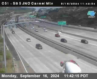 SB 5 at Carmel Mountain Rd.