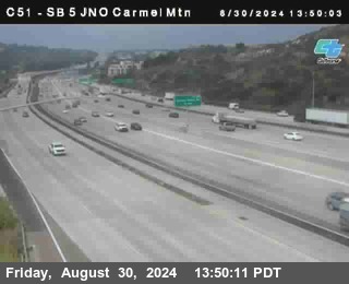 SB 5 at Carmel Mountain Rd.