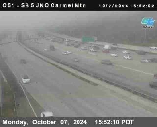 SB 5 at Carmel Mountain Rd.