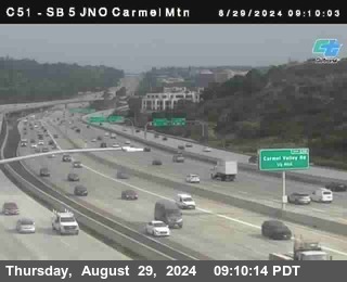 SB 5 at Carmel Mountain Rd.