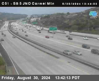 SB 5 at Carmel Mountain Rd.