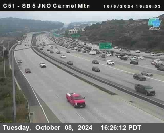 SB 5 at Carmel Mountain Rd.