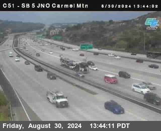 SB 5 at Carmel Mountain Rd.