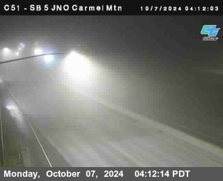 SB 5 at Carmel Mountain Rd.