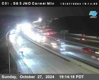 SB 5 at Carmel Mountain Rd.