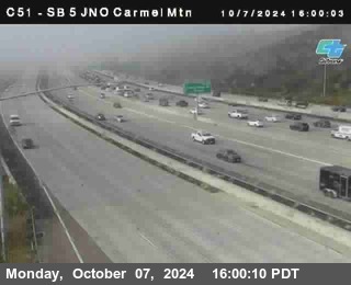 SB 5 at Carmel Mountain Rd.