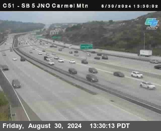 SB 5 at Carmel Mountain Rd.