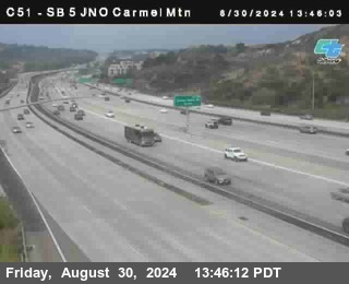 SB 5 at Carmel Mountain Rd.