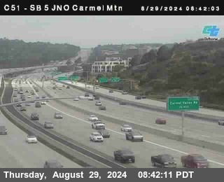 SB 5 at Carmel Mountain Rd.