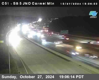 SB 5 at Carmel Mountain Rd.