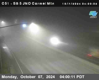 SB 5 at Carmel Mountain Rd.