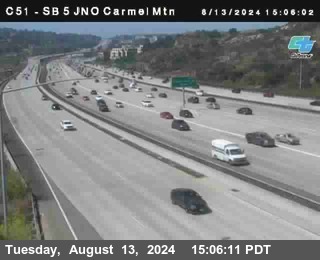 SB 5 at Carmel Mountain Rd.