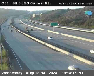 SB 5 at Carmel Mountain Rd.