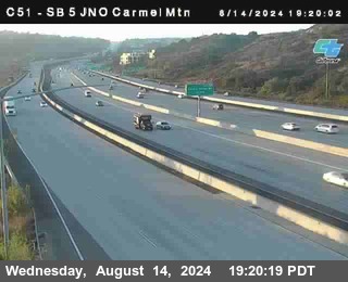 SB 5 at Carmel Mountain Rd.