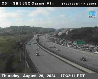 SB 5 at Carmel Mountain Rd.