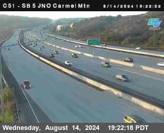 SB 5 at Carmel Mountain Rd.