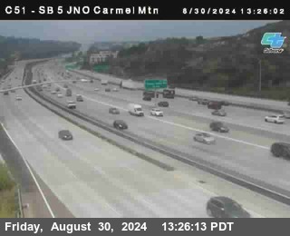 SB 5 at Carmel Mountain Rd.