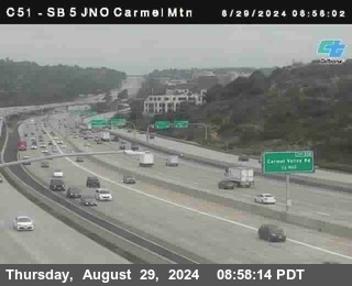 SB 5 at Carmel Mountain Rd.