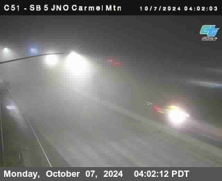 SB 5 at Carmel Mountain Rd.