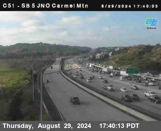 SB 5 at Carmel Mountain Rd.