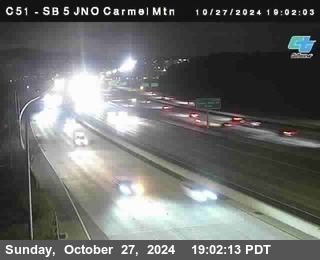 SB 5 at Carmel Mountain Rd.