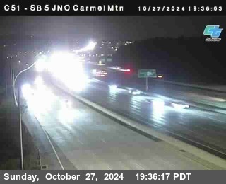 SB 5 at Carmel Mountain Rd.