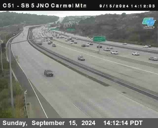 SB 5 at Carmel Mountain Rd.