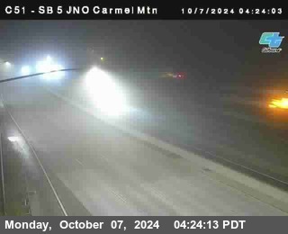 SB 5 at Carmel Mountain Rd.