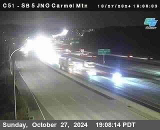 SB 5 at Carmel Mountain Rd.