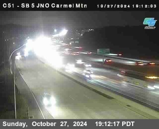 SB 5 at Carmel Mountain Rd.