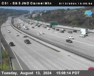 SB 5 at Carmel Mountain Rd.